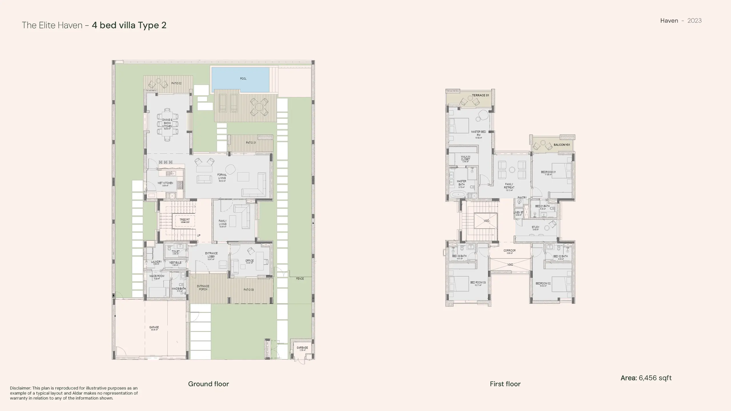 The Elite Haven floor plan