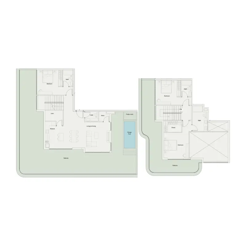 3 bedroom floor plan