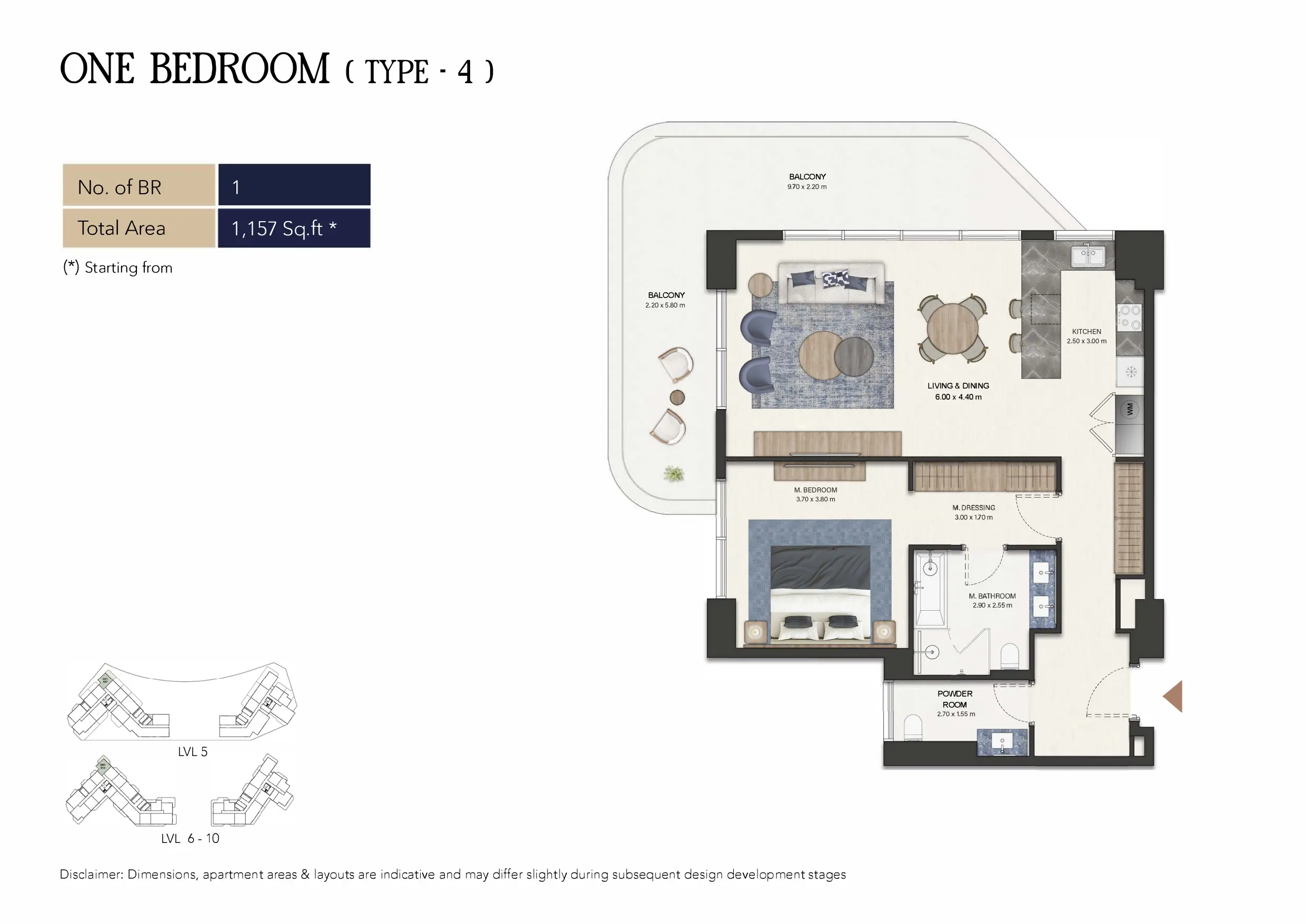 Type 4 floor plan