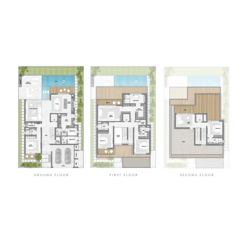 5 bedroom floor plan