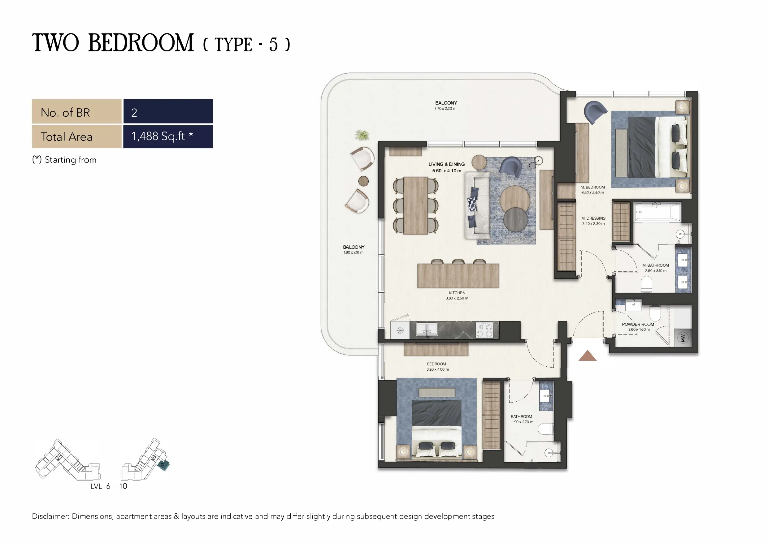 Type 5 floor plan