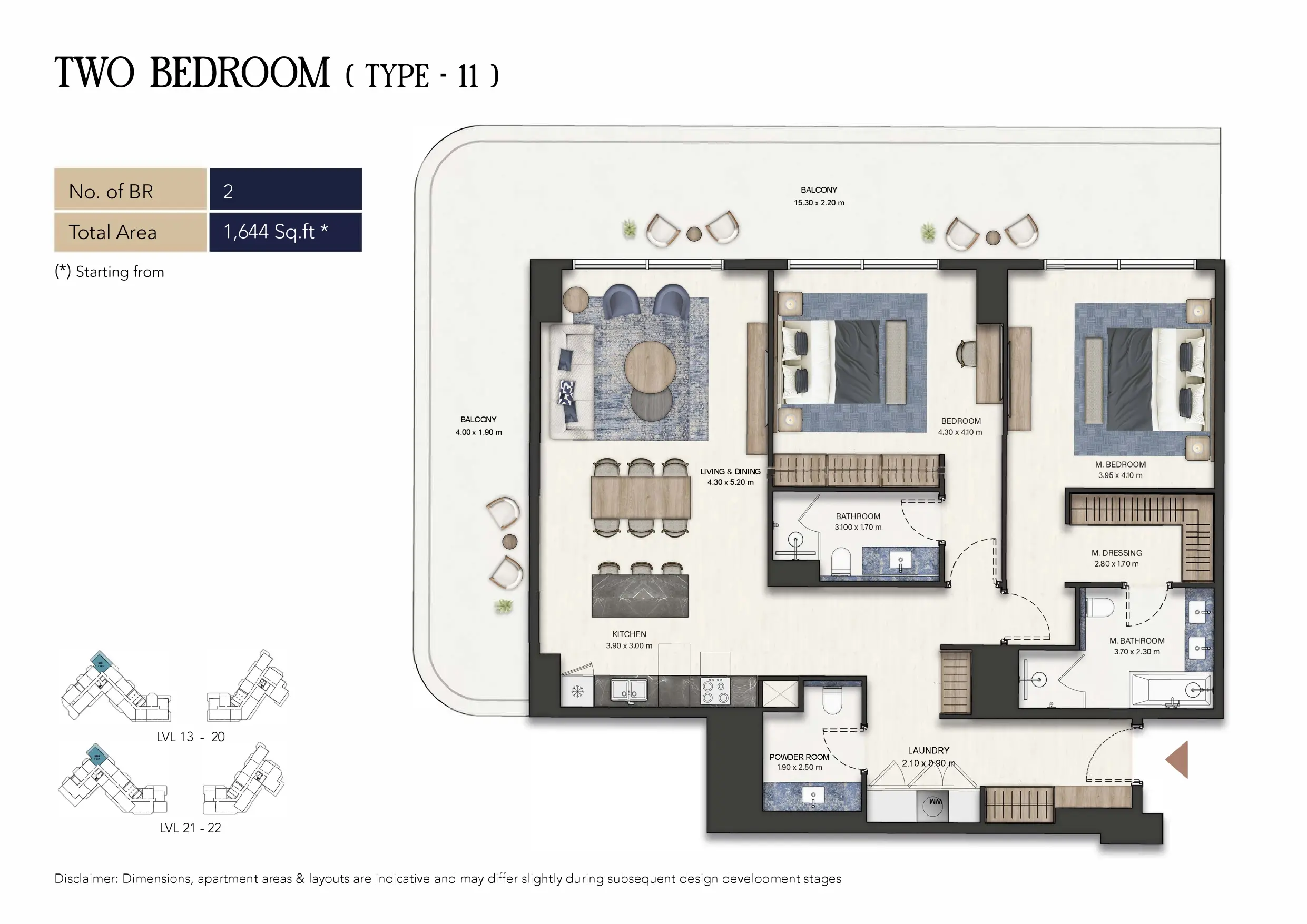 Type 11 floor plan