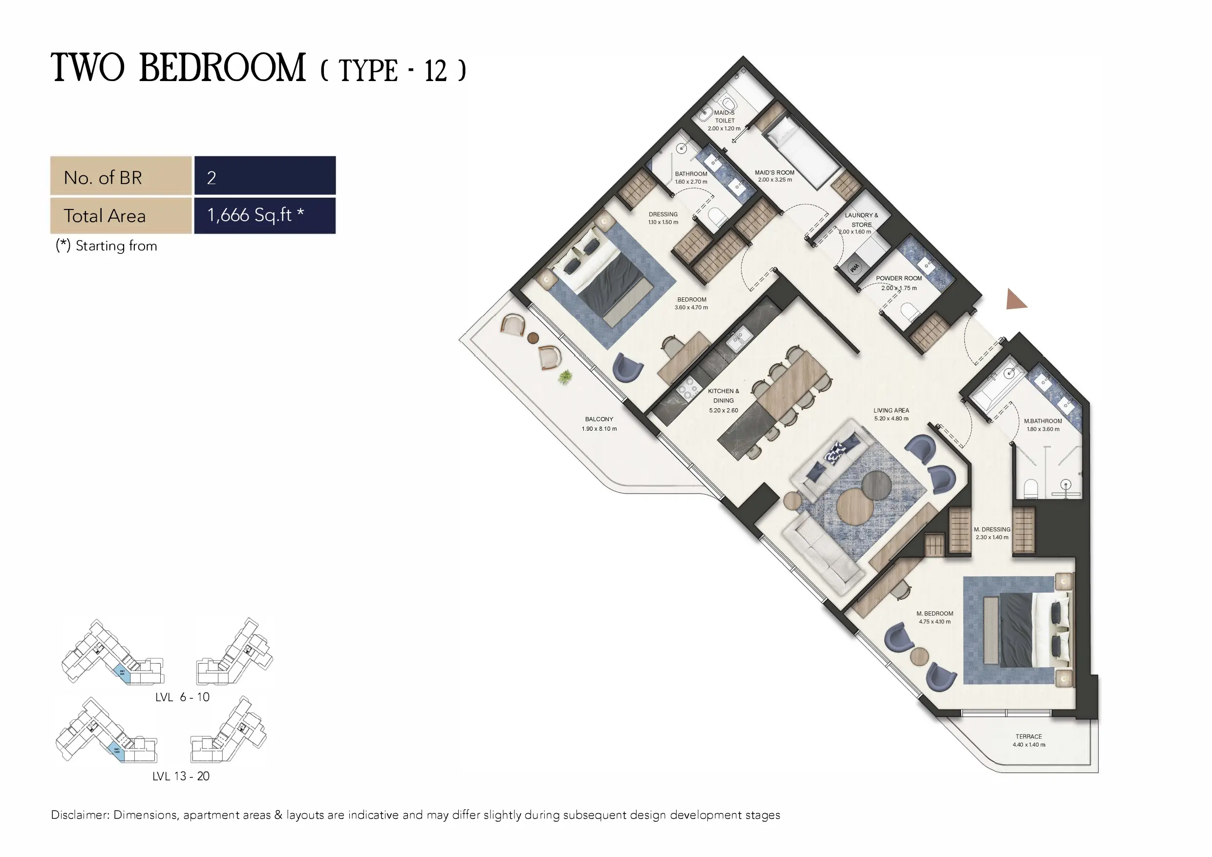 Type 12 floor plan