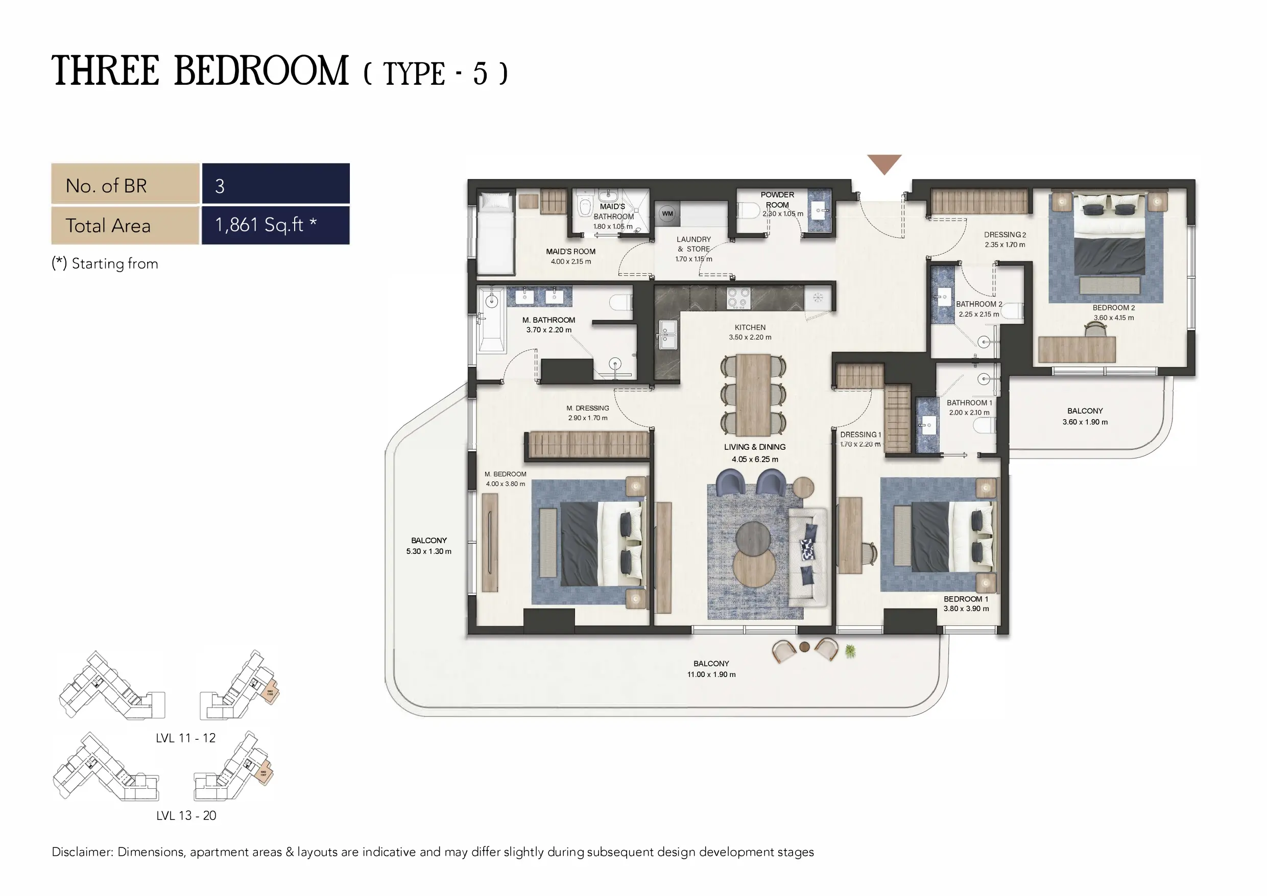 Type 5 floor plan