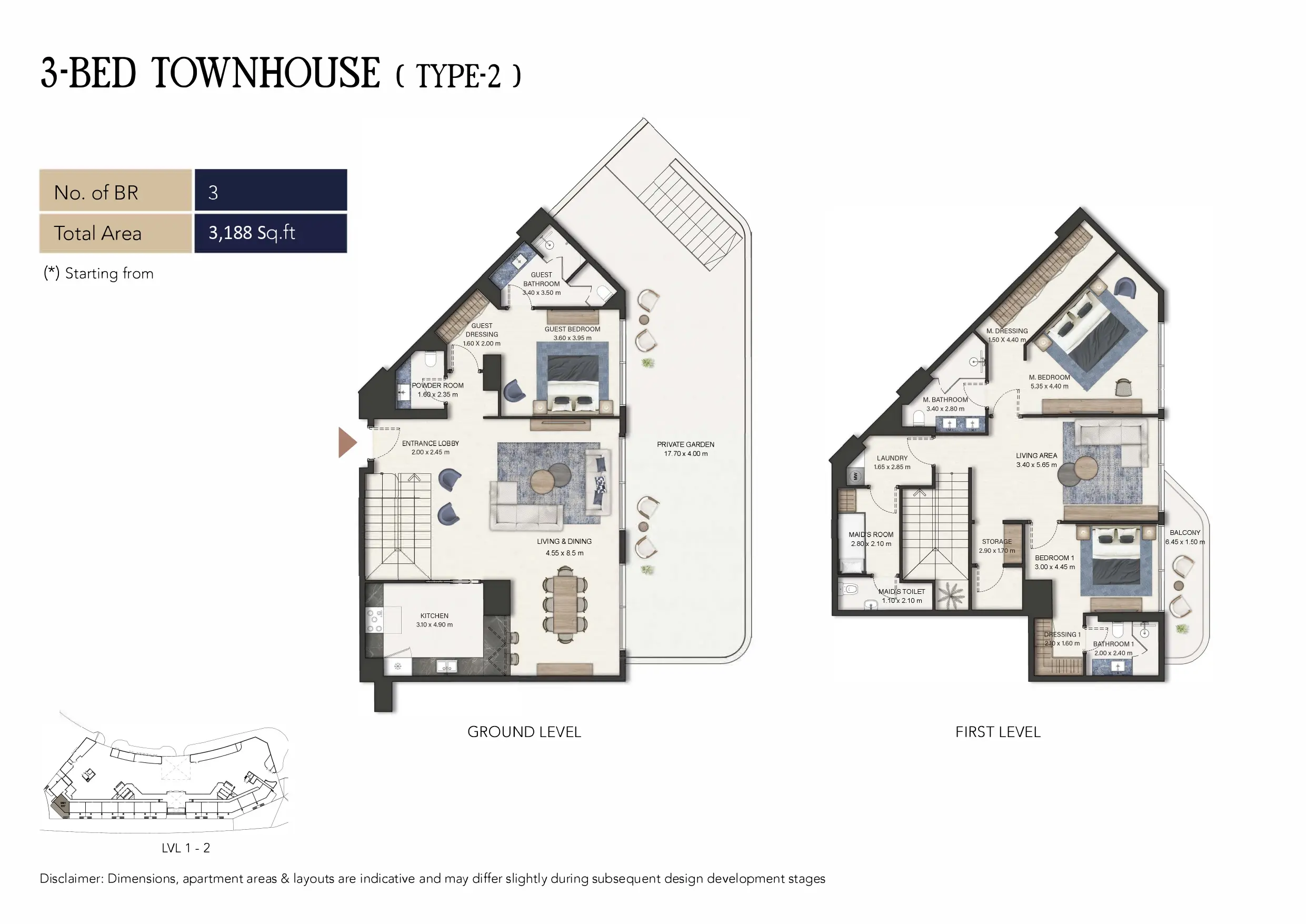 Townhouse Type 2 floor plan