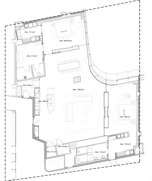 2 Bedrooms apartments - Opus By Zaha Hadid floor plan