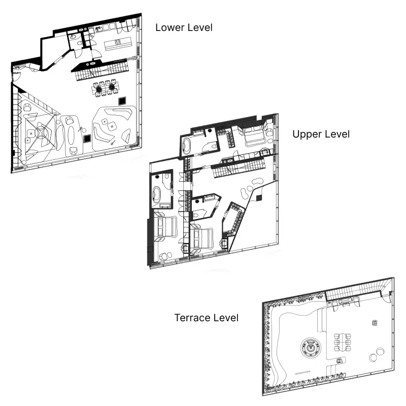 3 bedroom floor plan
