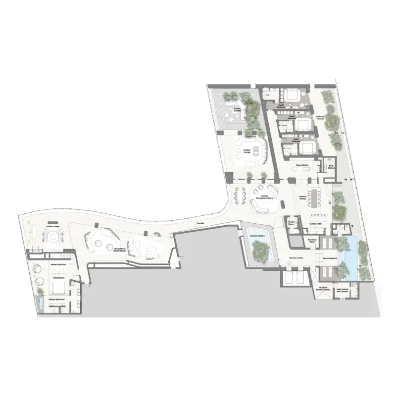 4 bedroom floor plan