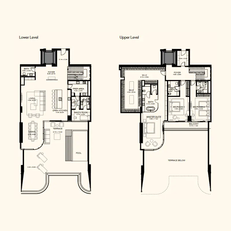 3 bedroom floor plan