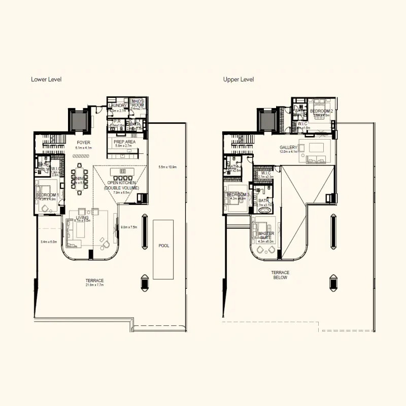4 bedroom floor plan
