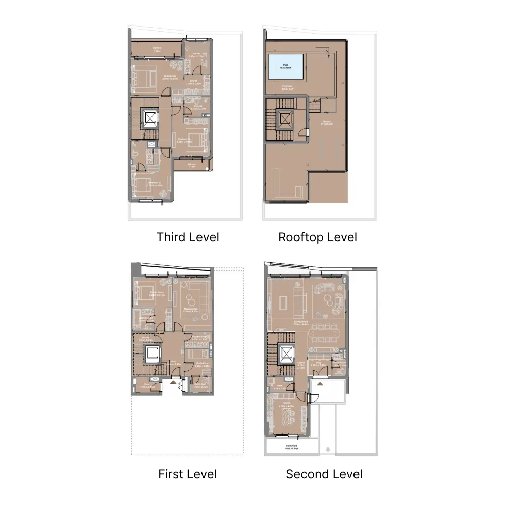 4 bedroom floor plan