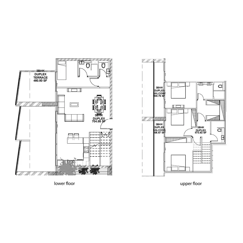 3 bedroom floor plan
