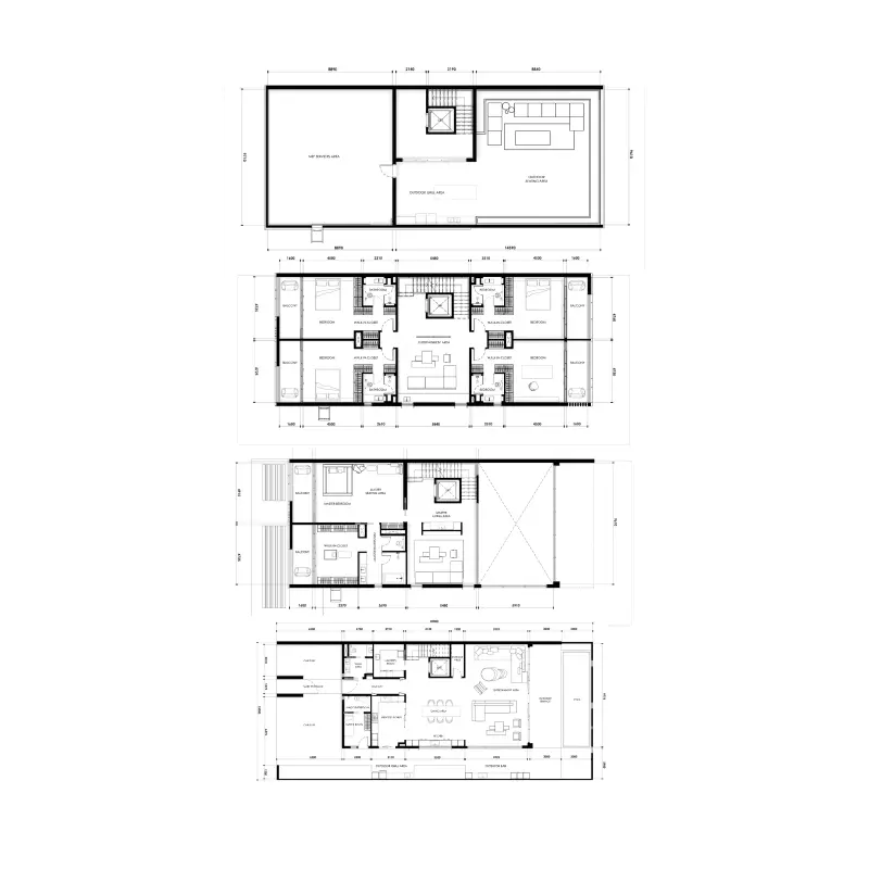 5 bedroom floor plan