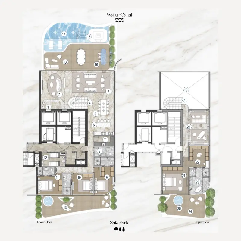 4 bedroom floor plan