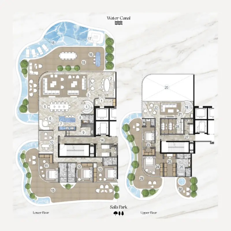 5 bedroom floor plan