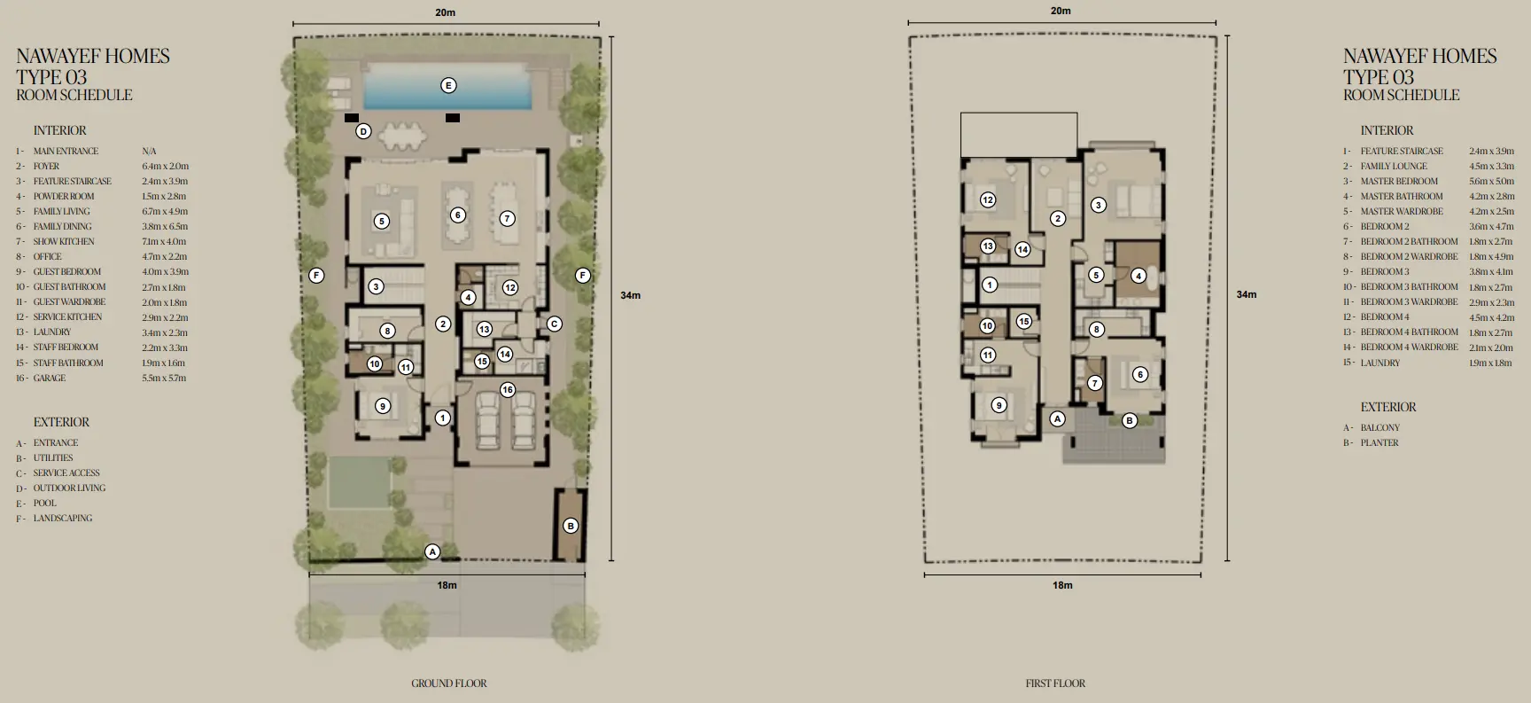 Type 3 Home floor plan