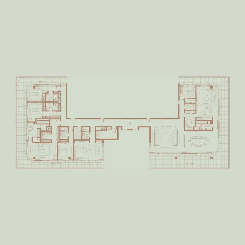 4 bedroom floor plan