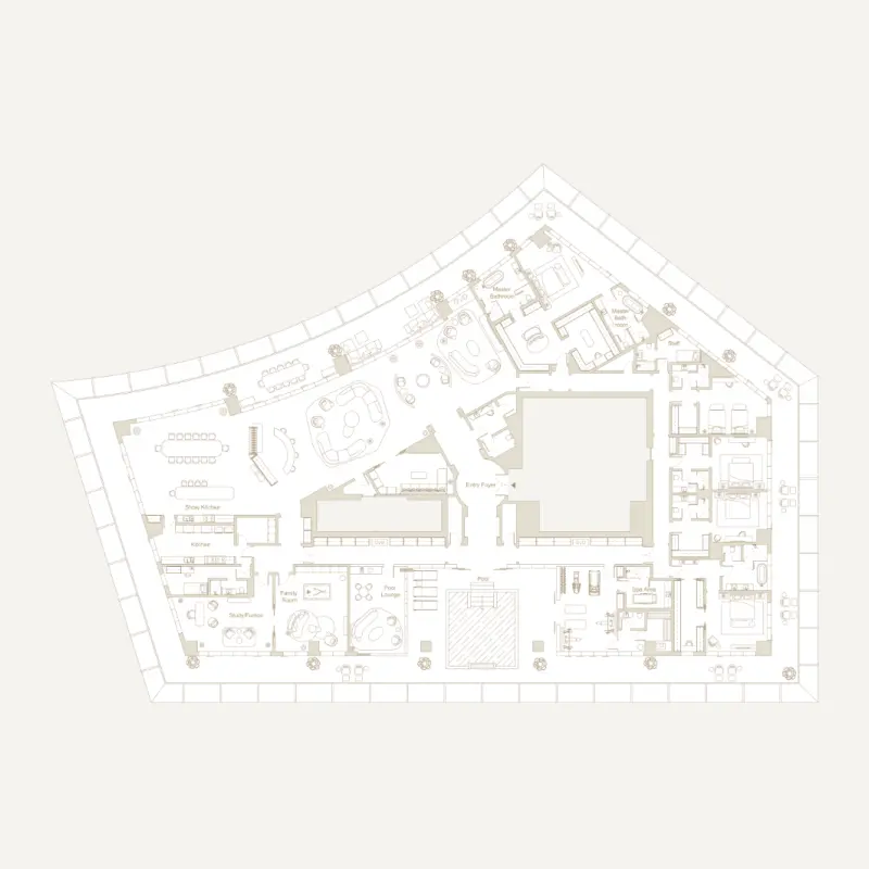 5 bedroom floor plan