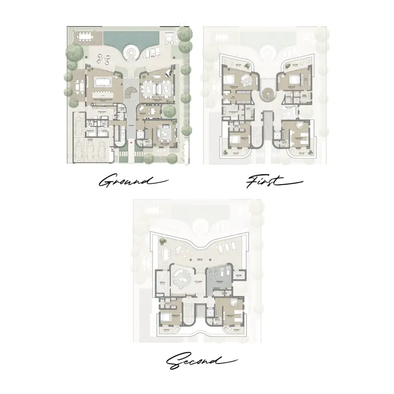 7 bedroom floor plan
