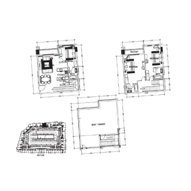 3 bedroom floor plan