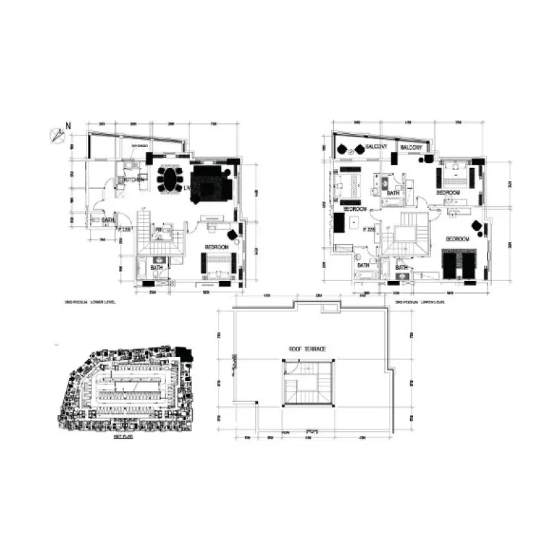 4 bedroom floor plan