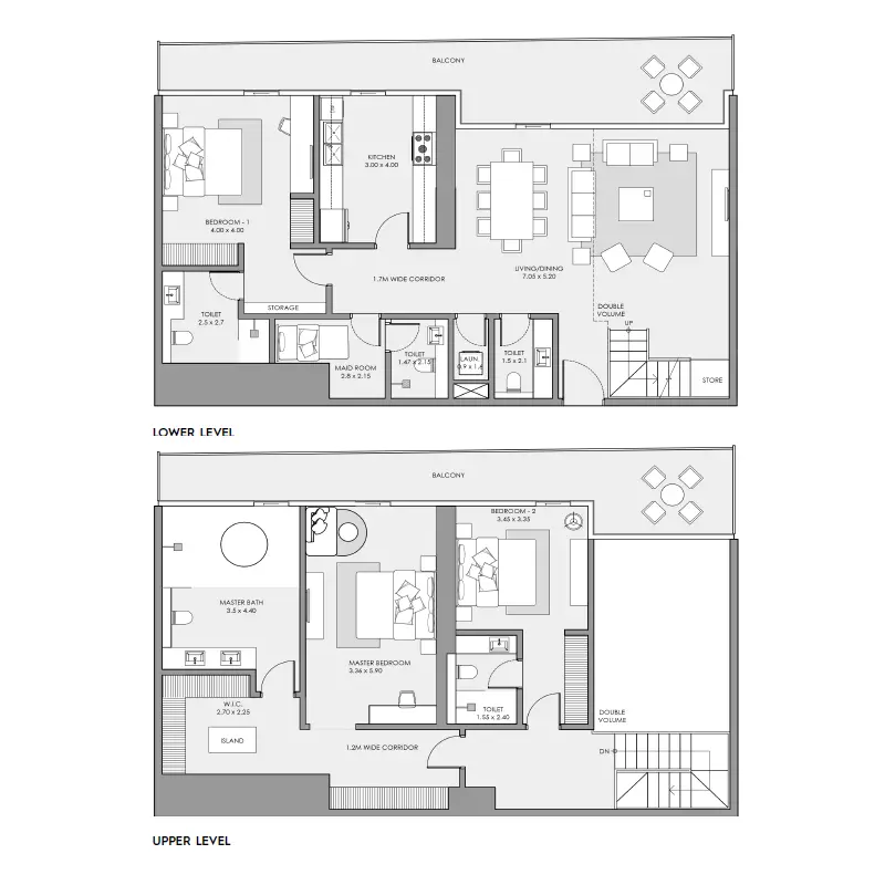 3 bedroom floor plan