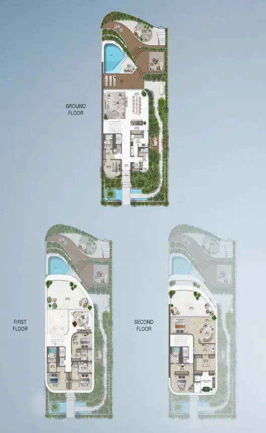 6 Bedrooms apartments - Passo by Beyond floor plan