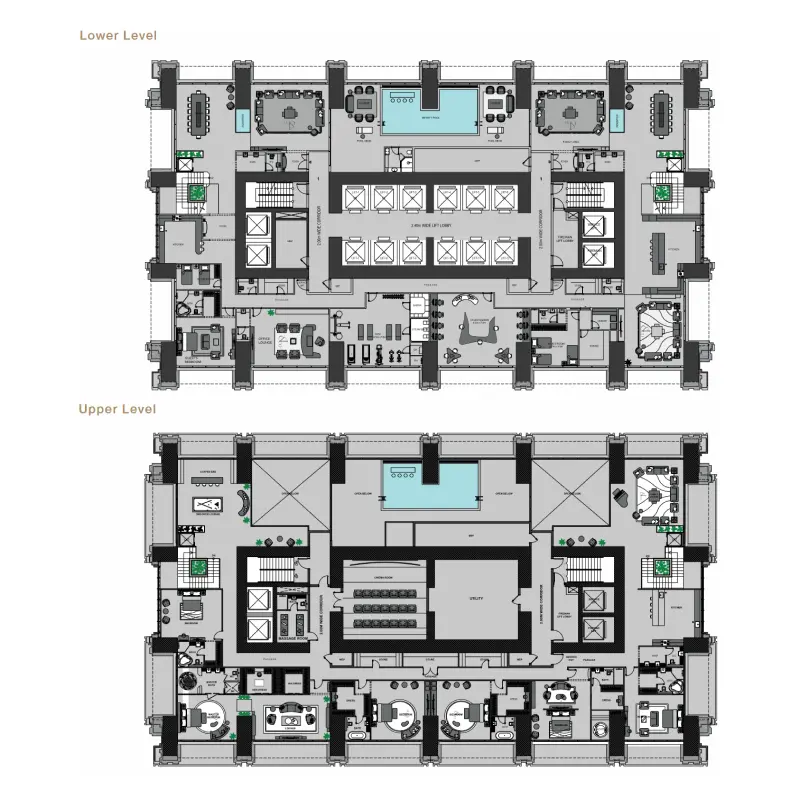 7 bedroom floor plan