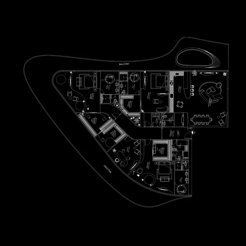 4 bedroom floor plan