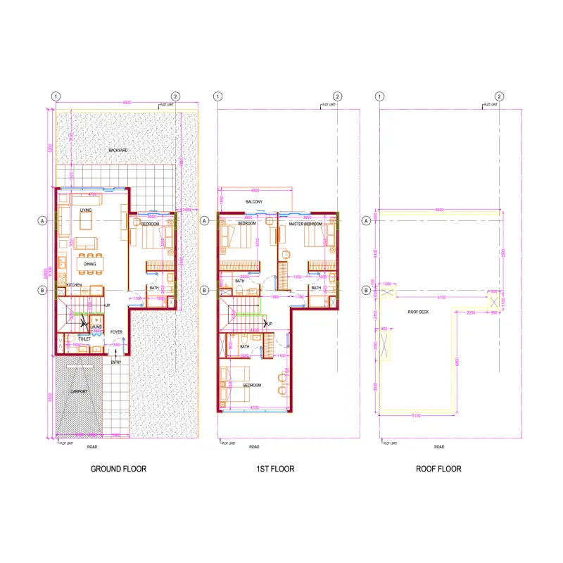 4 bedroom floor plan