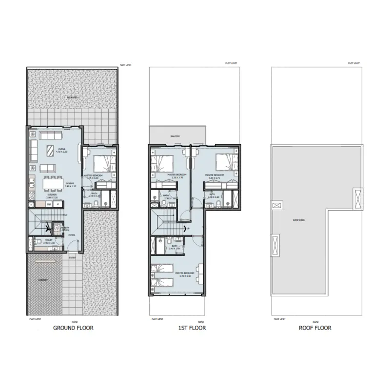4 bedroom floor plan