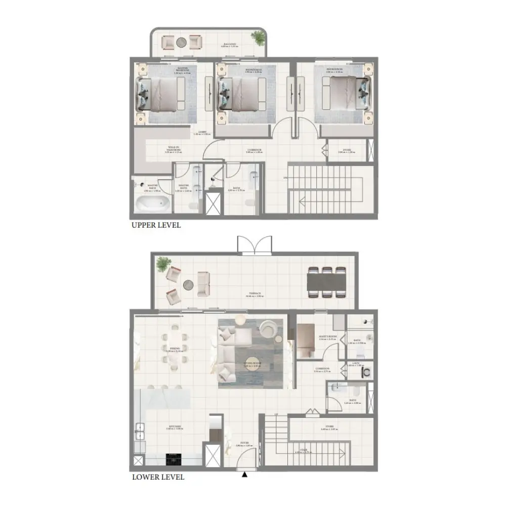 3 bedroom floor plan