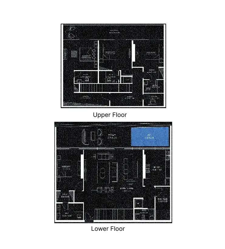 4 Bedrooms penthouse - Viewz floor plan