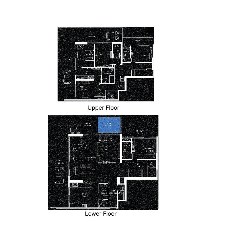 5 Bedrooms penthouse - Viewz floor plan