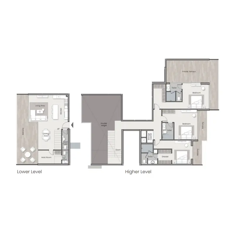 3 bedroom floor plan