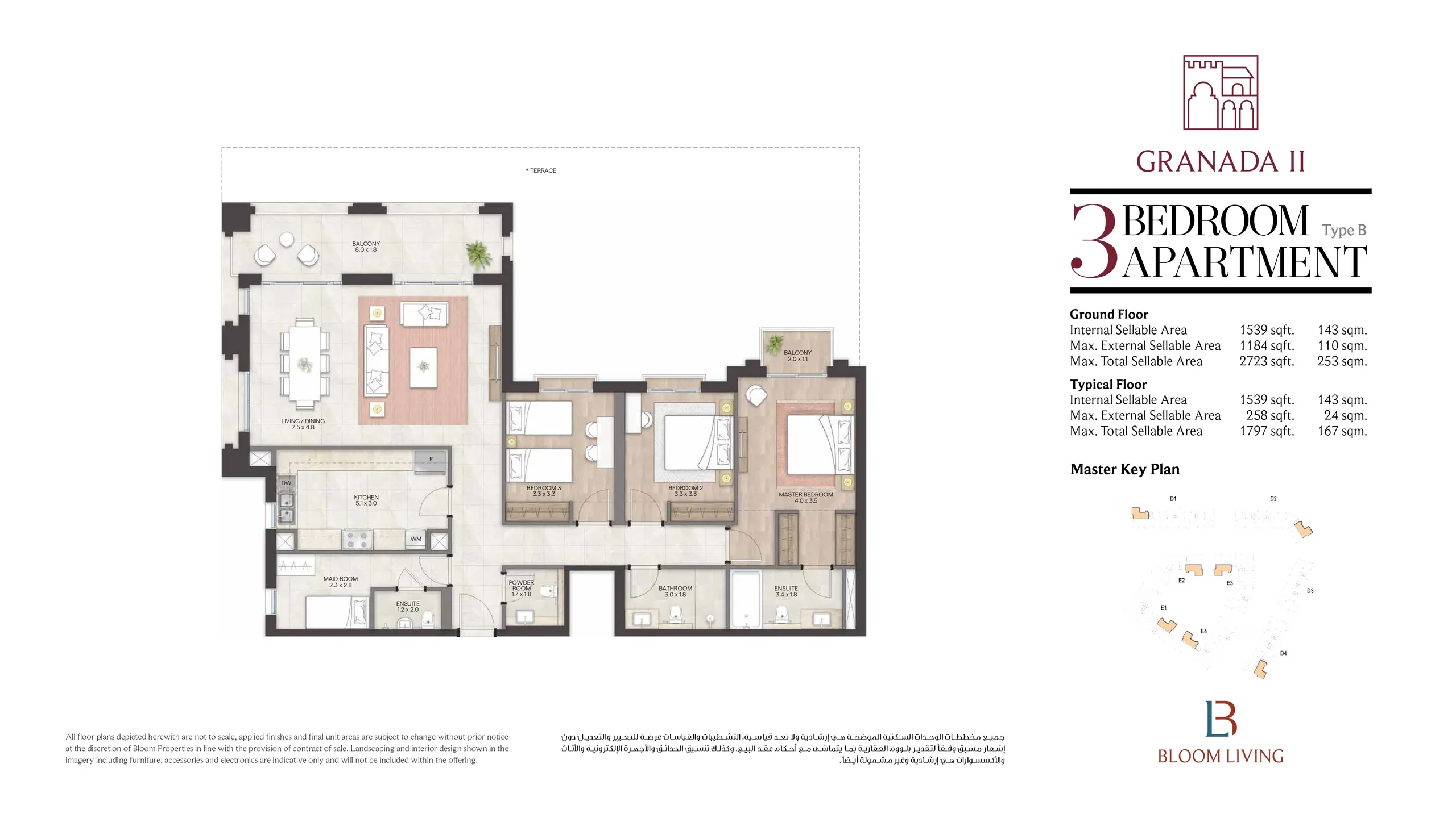 Type B floor plan