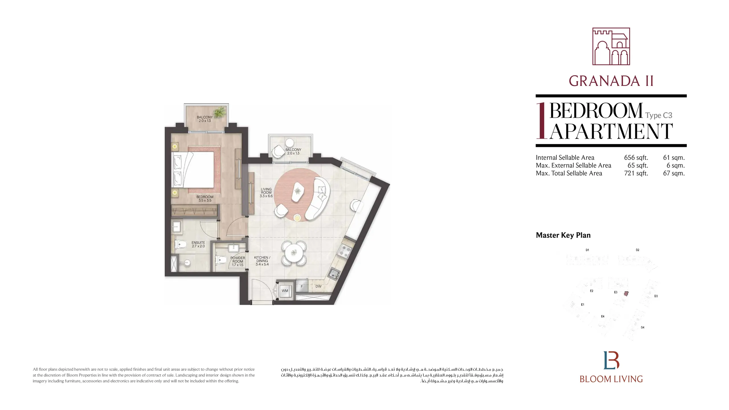 Type C3 floor plan