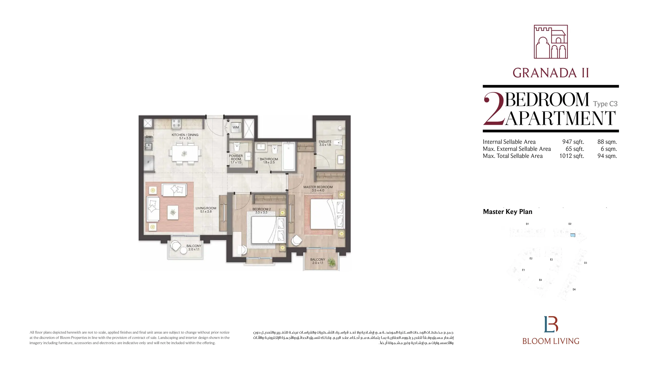 Type C3 floor plan