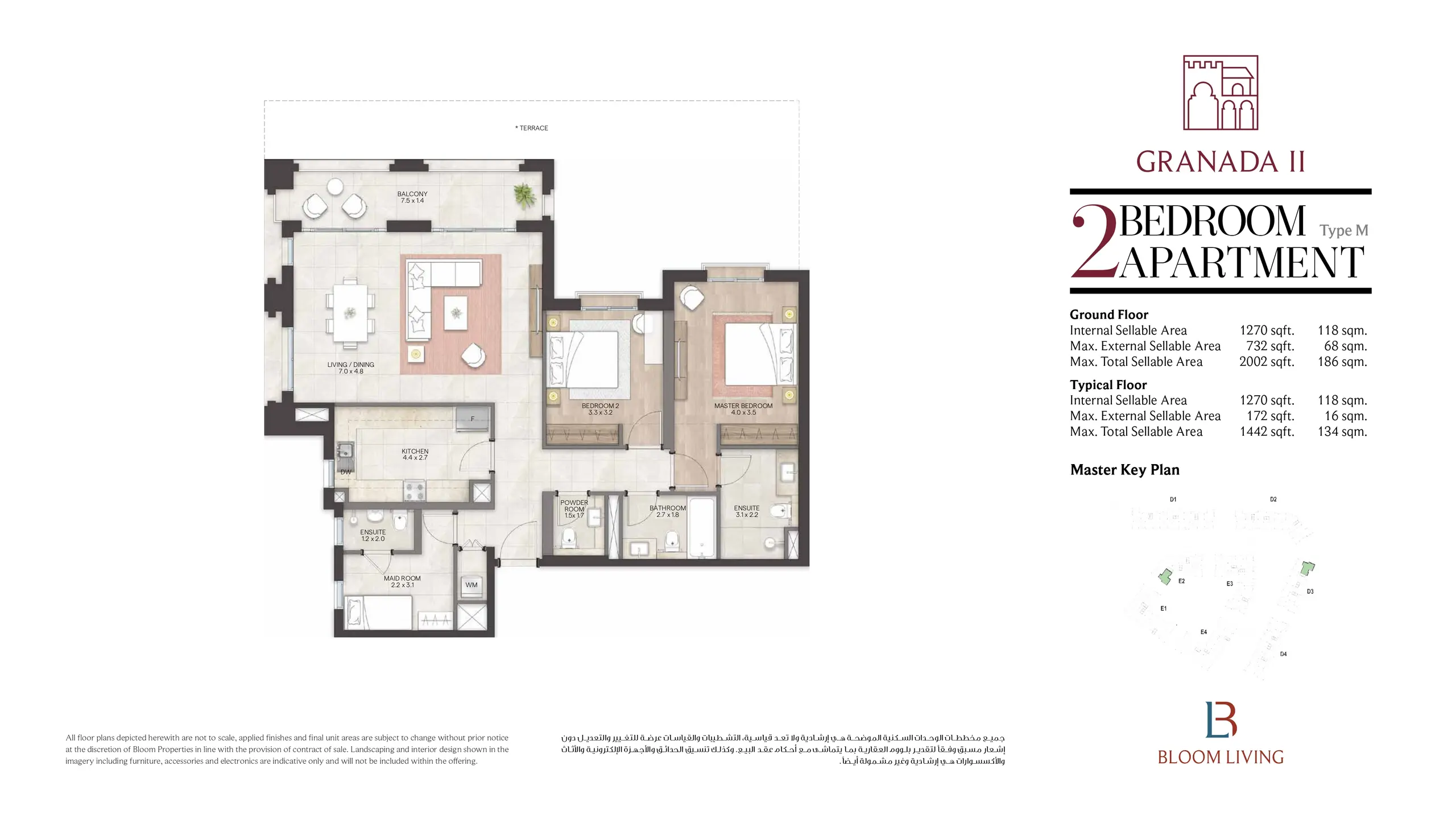 Type M floor plan