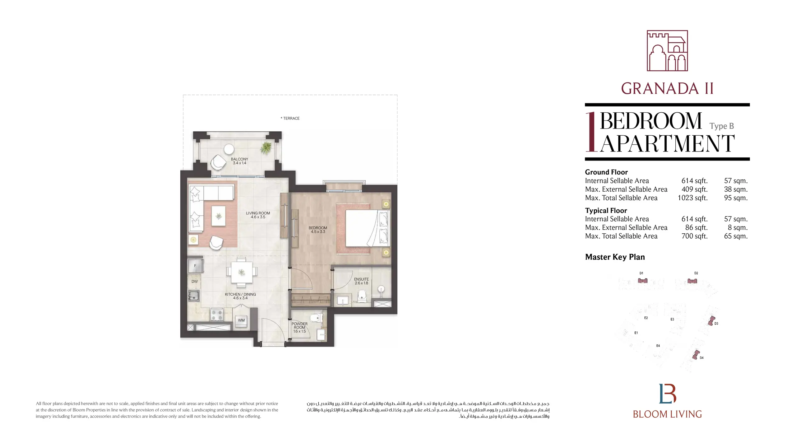 Type B floor plan
