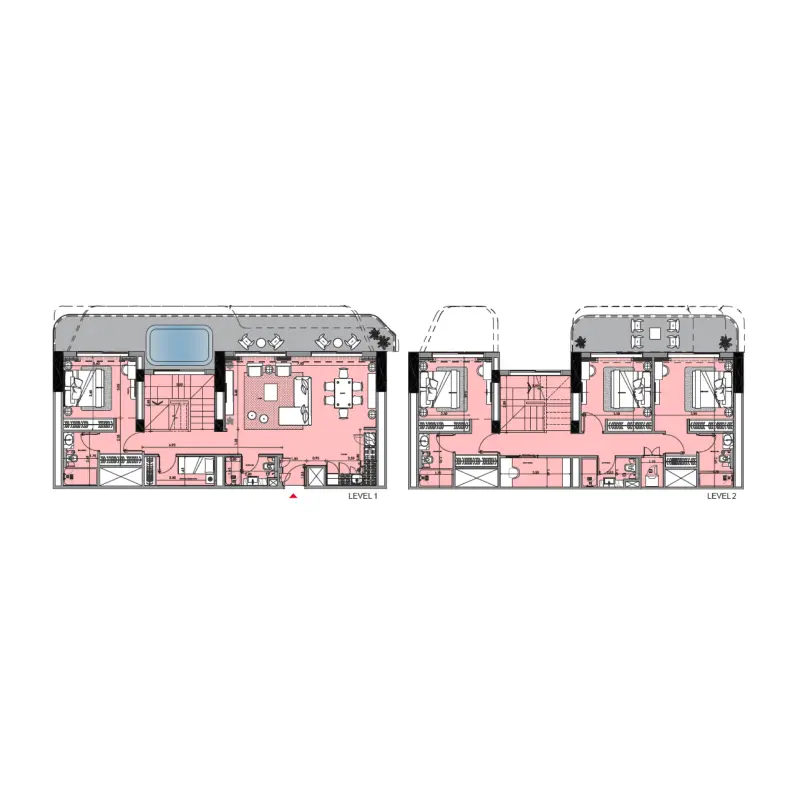4 bedroom floor plan
