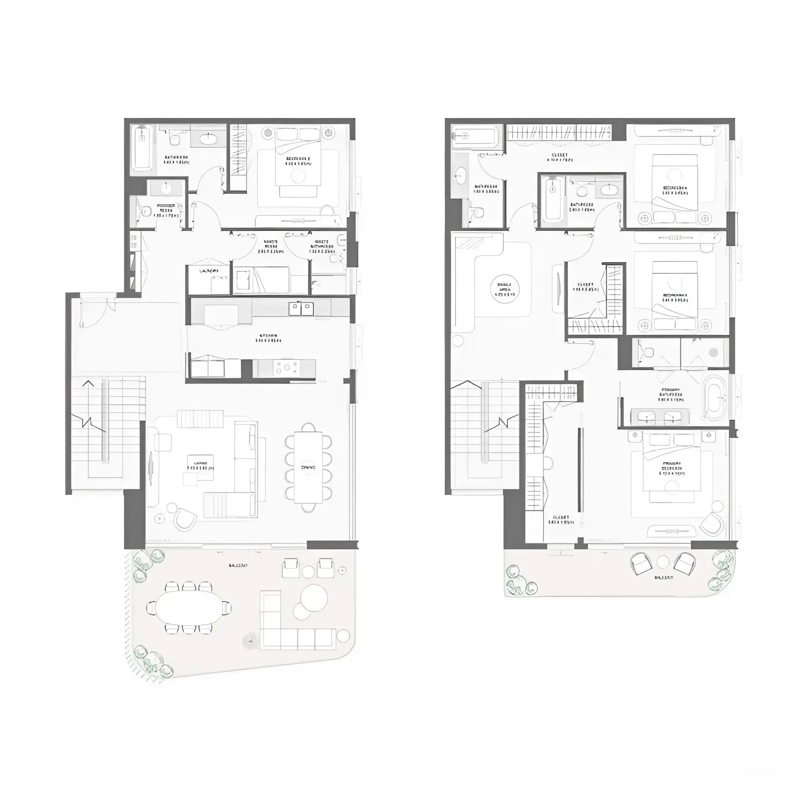 4 bedroom floor plan