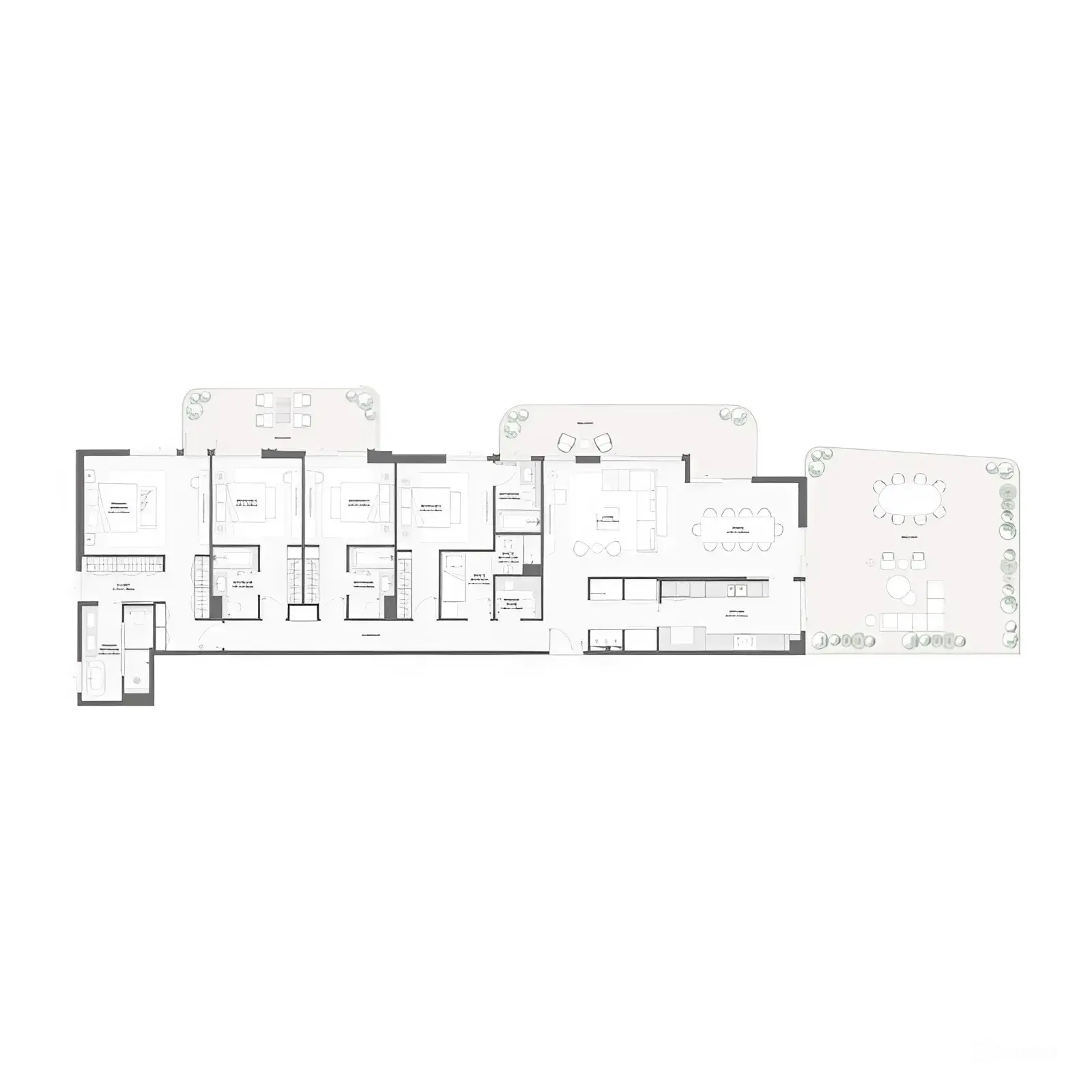 4 bedroom floor plan