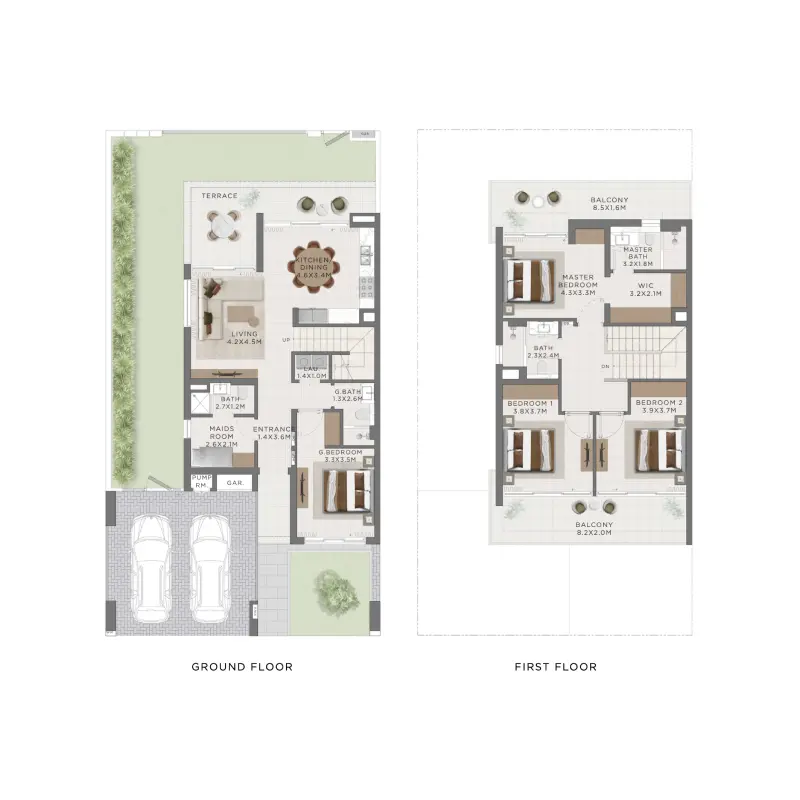 4 bedroom floor plan