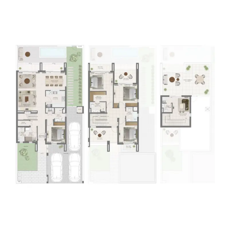 4 bedroom Villa -  Alana  floor plan