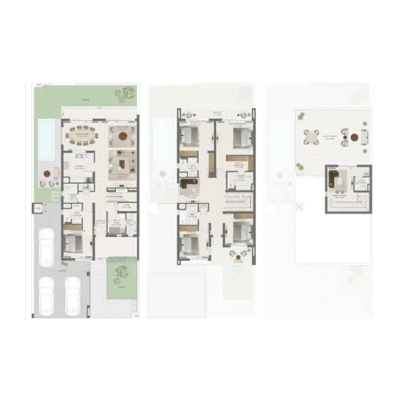 5 bedroom Villa -  Alana  floor plan