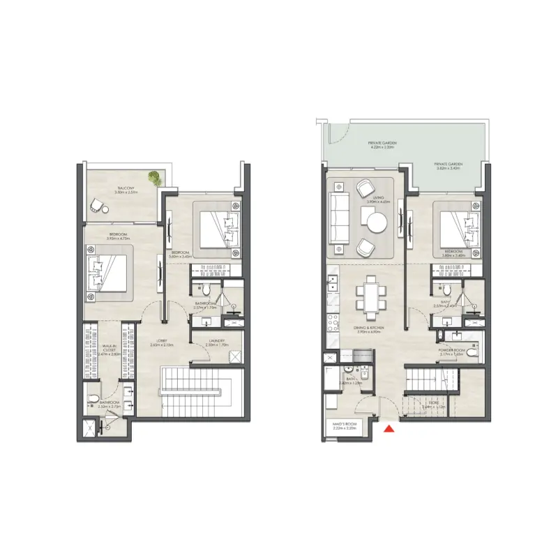3 bedroom floor plan