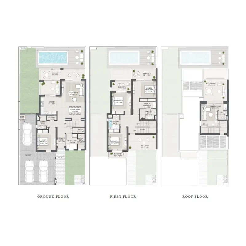 4 bedroom floor plan