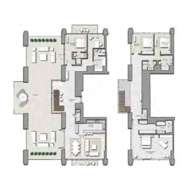 4 bedroom floor plan