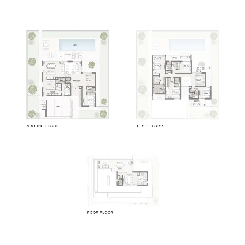 5 bedroom floor plan